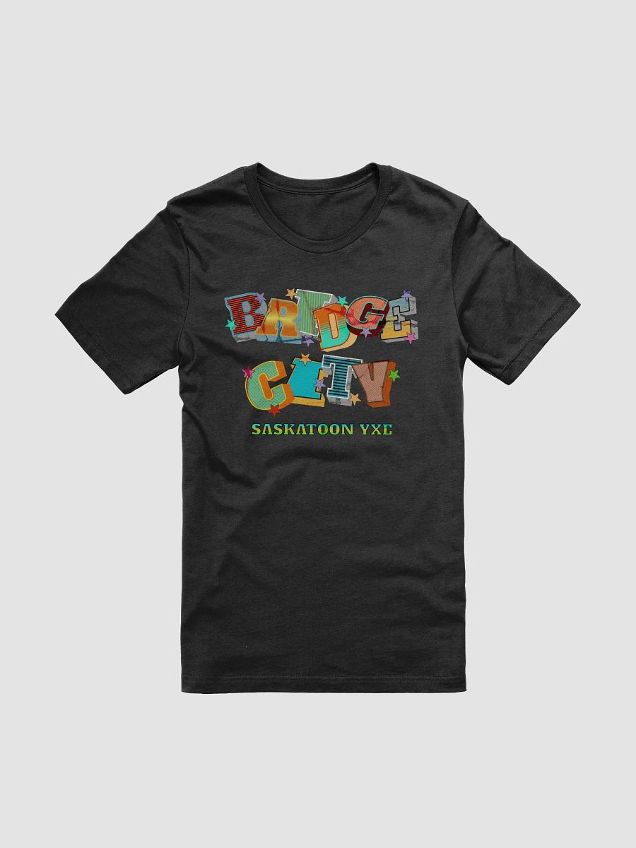 Bridge City Saskatoon Saskatchewan YXE Starry T-Shirt product image (1)