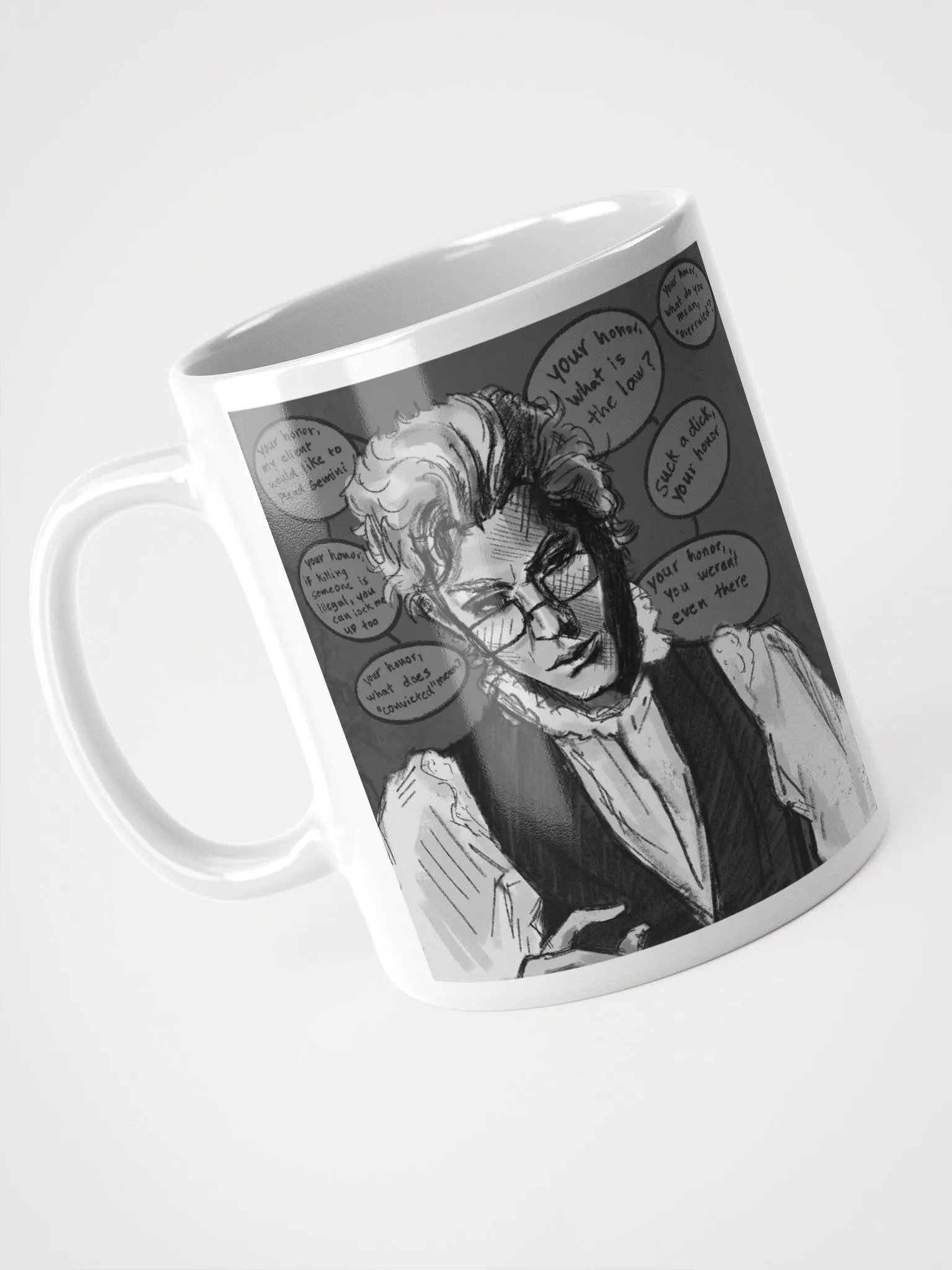Magistrate Astarion White Mug product image (1)