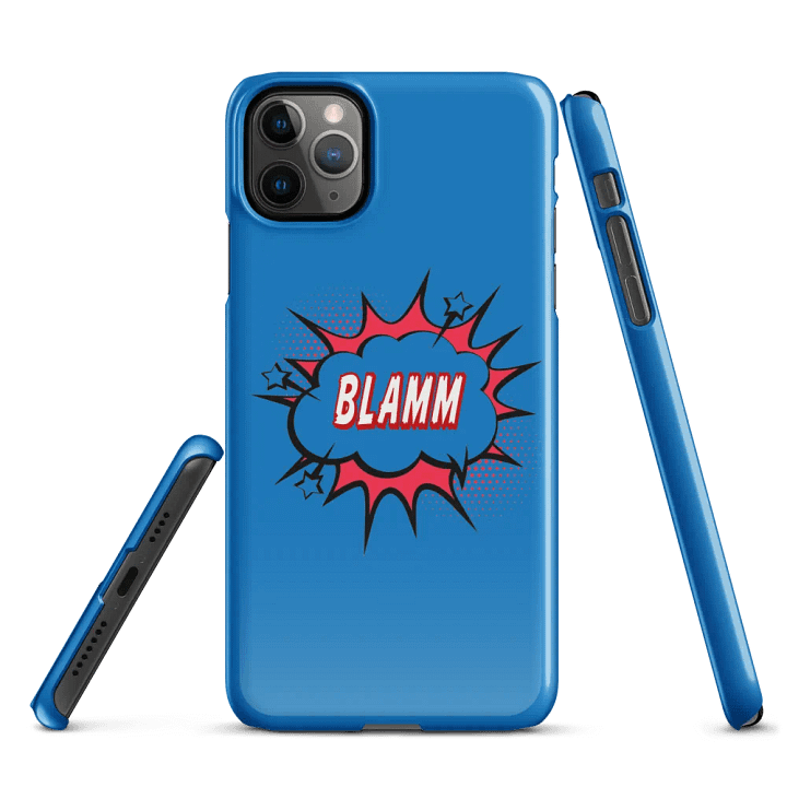 BLAMM! Blue Tough Phone Case – Bold Protection Inspired by HQ Mar’s Hit Song product image (2)