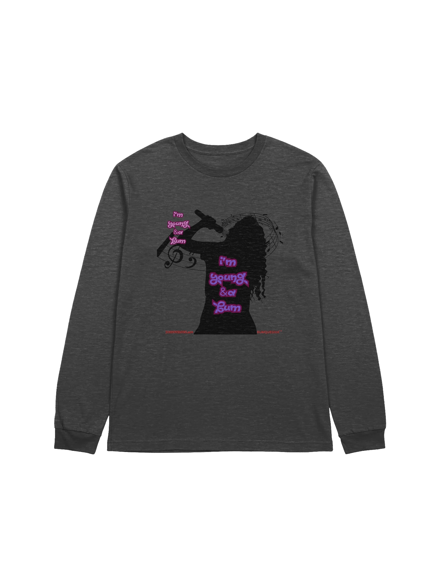 Young And A Bum Long Sleeve product image (1)