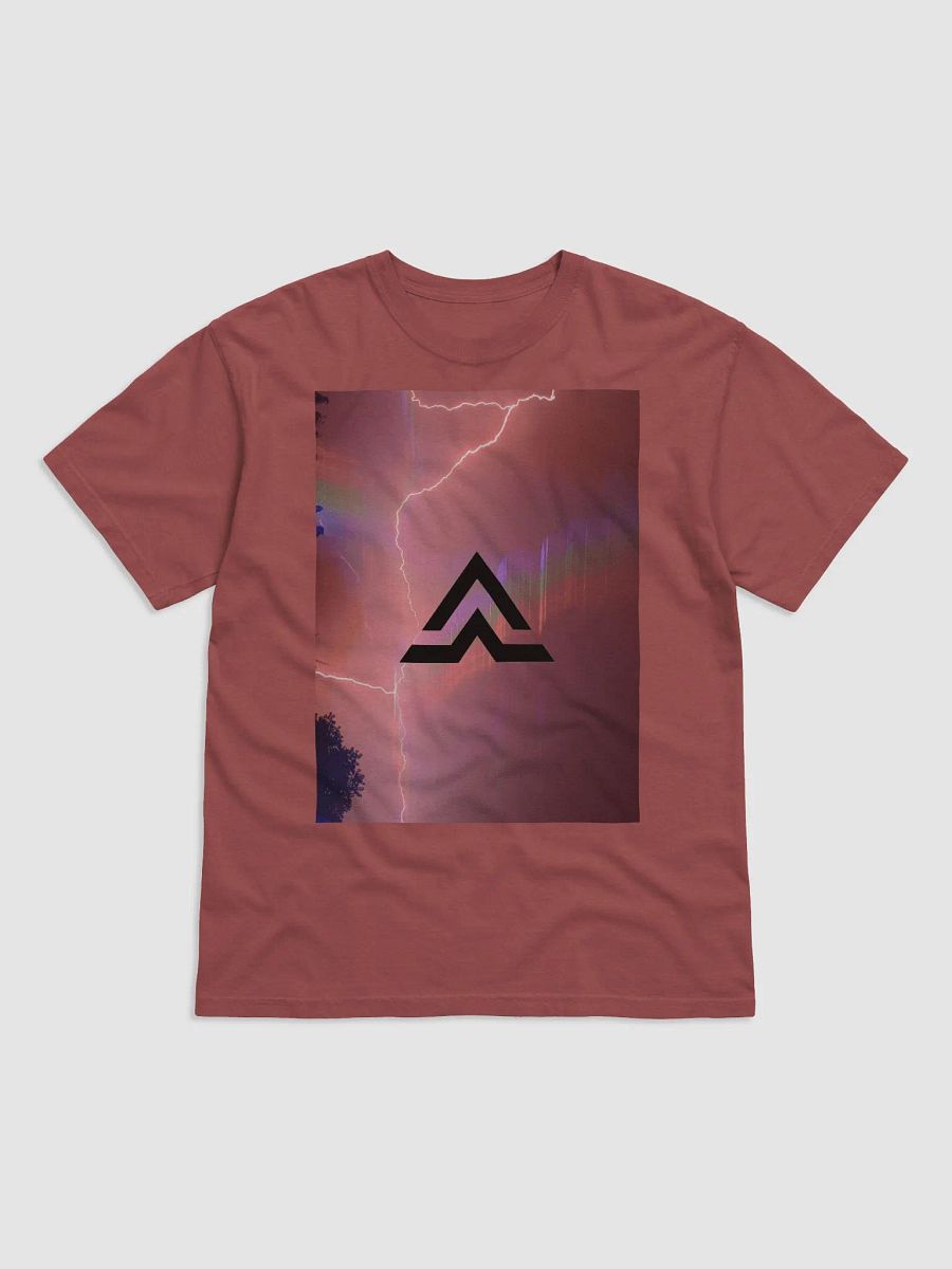 Brick color T w/ Multi-Color Lightning product image (1)