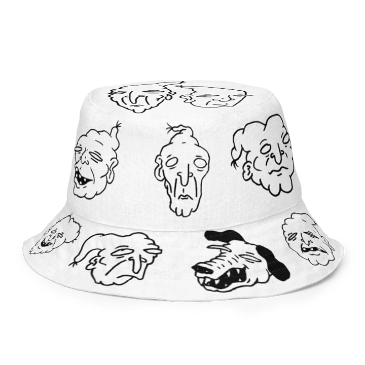 DOODLE BUCKET (WHITE REVERSABLE) product image (1)