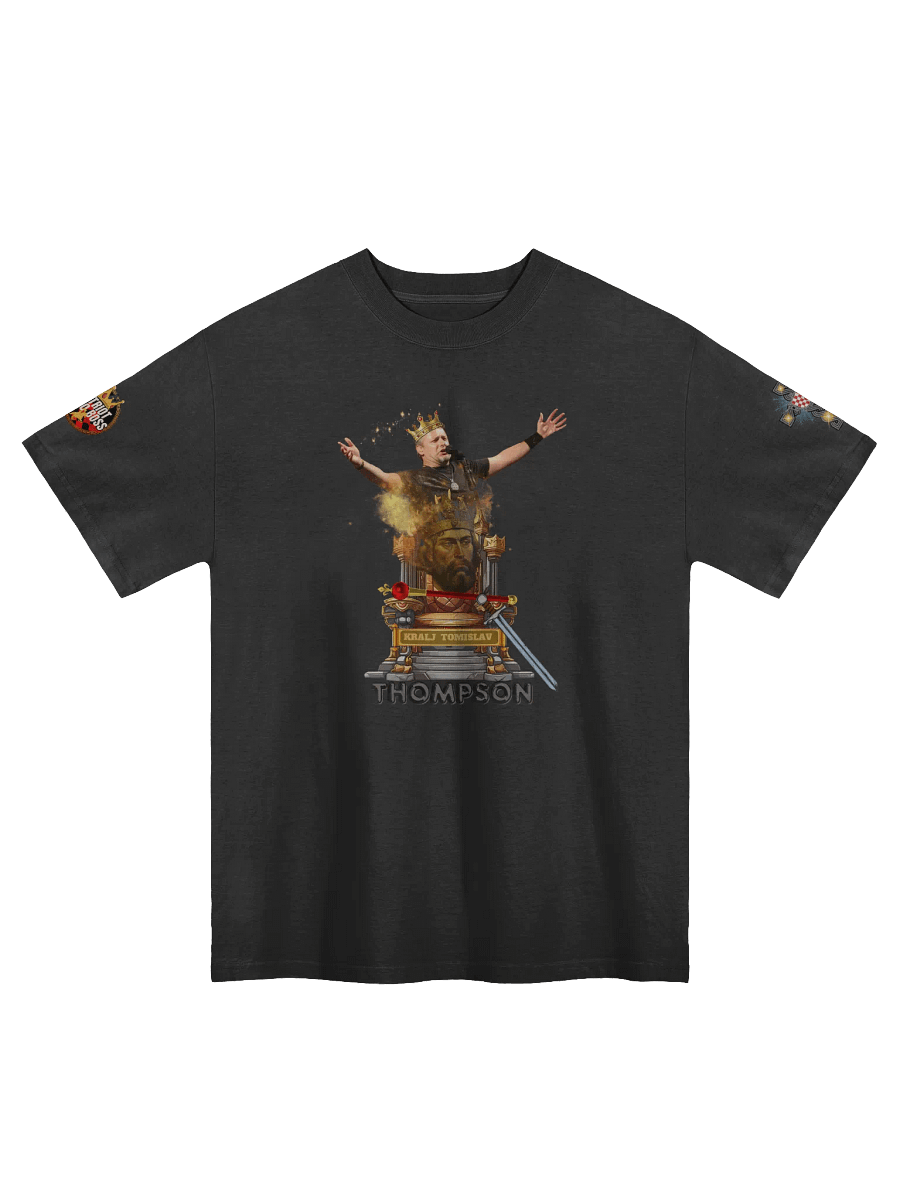Royal Heritage Checkered Shield T-Shirt Thompson King Tomislav product image (1)