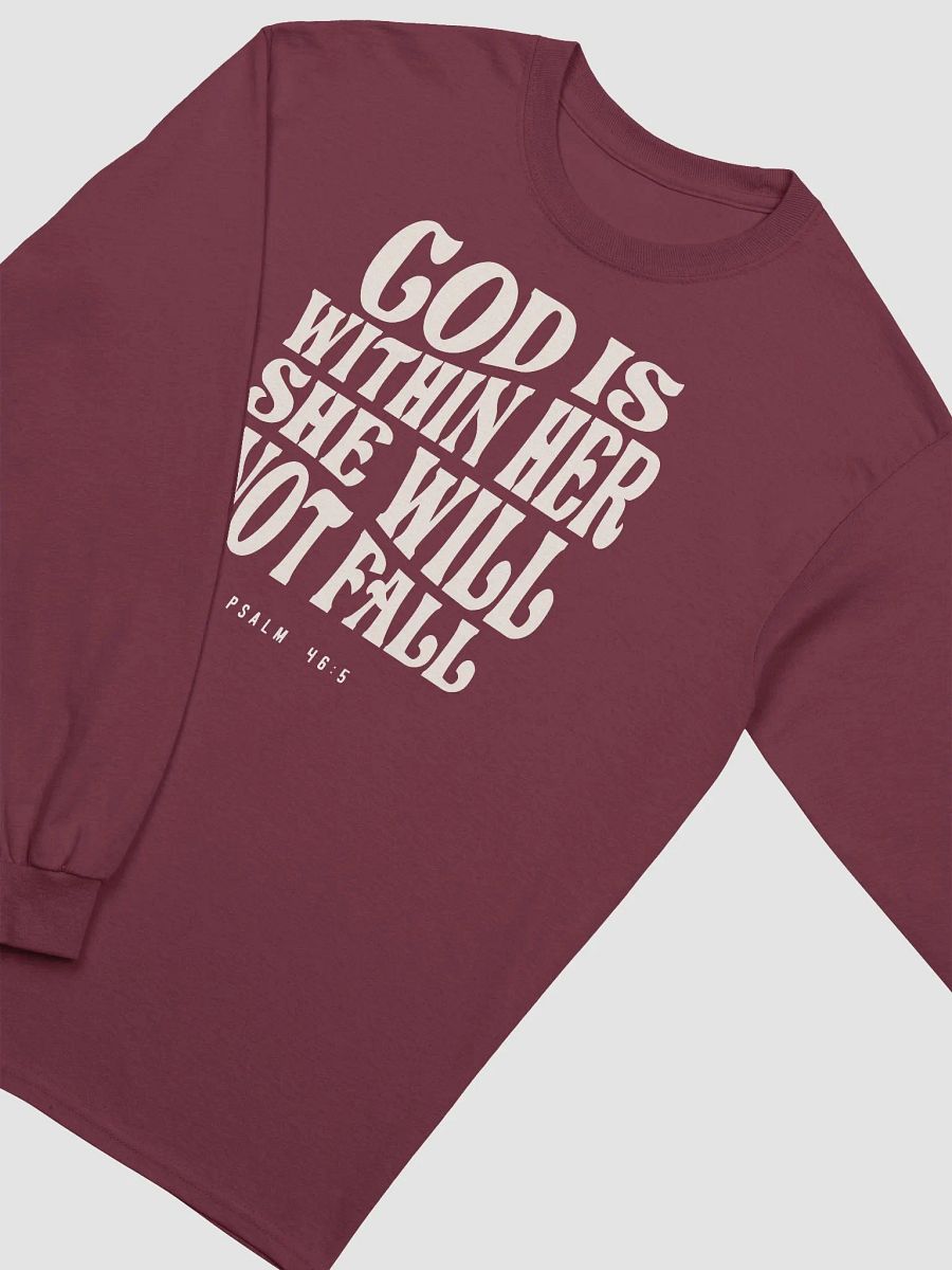 Psalm 46:5 God Within Her - Christian Quote product image (3)