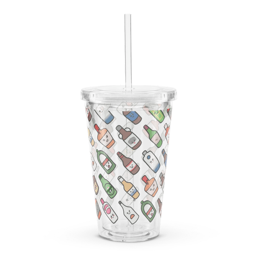 Kawaii Bottles Plastic Tumbler product image (4)