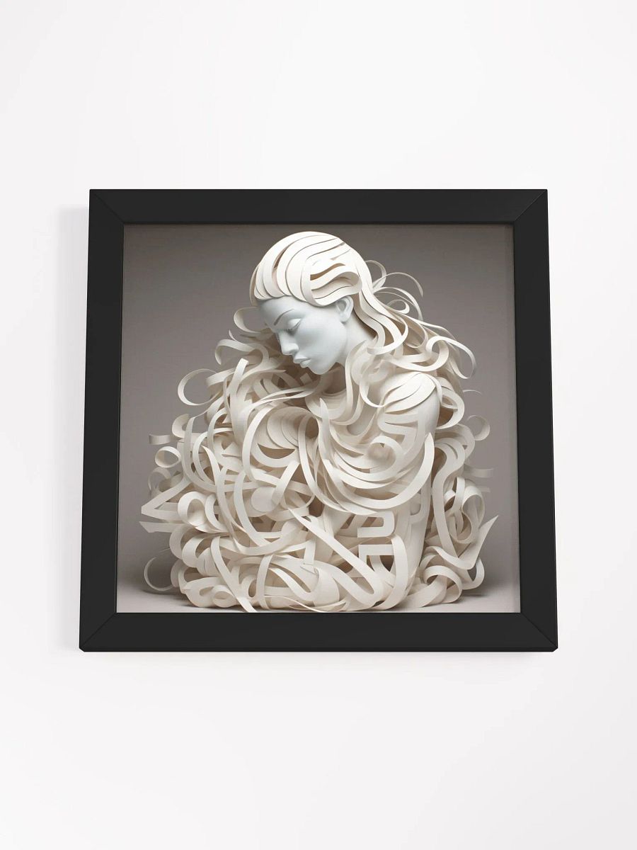 Minimalist Art Deco Portrait of Woman product image (17)