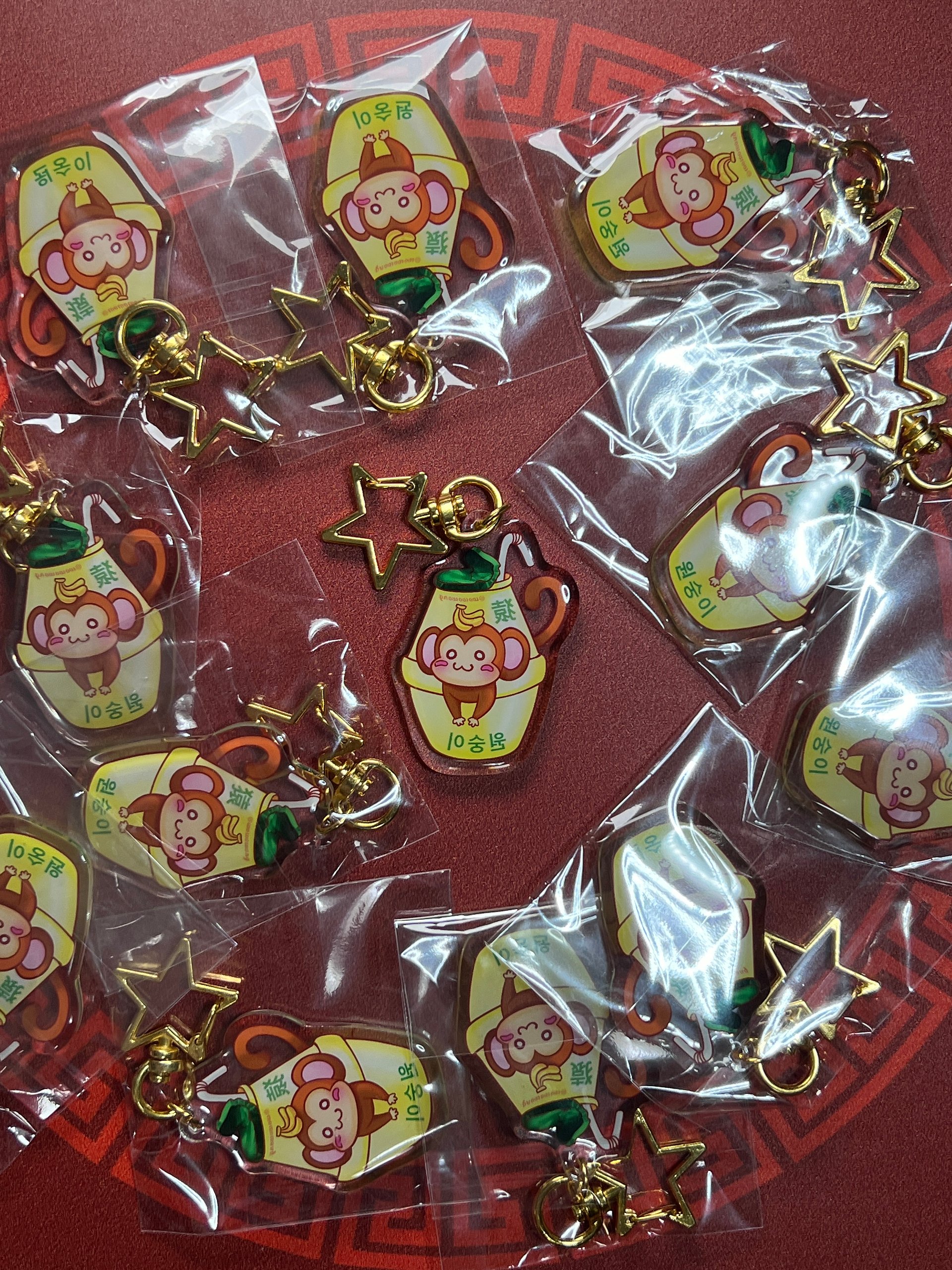 Zodiac Drink - Banana Monkey Milk - Charm product image (3)