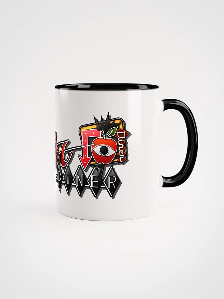 King Apple Diner ✦ Ceramic Mug with Color Inside product image (5)