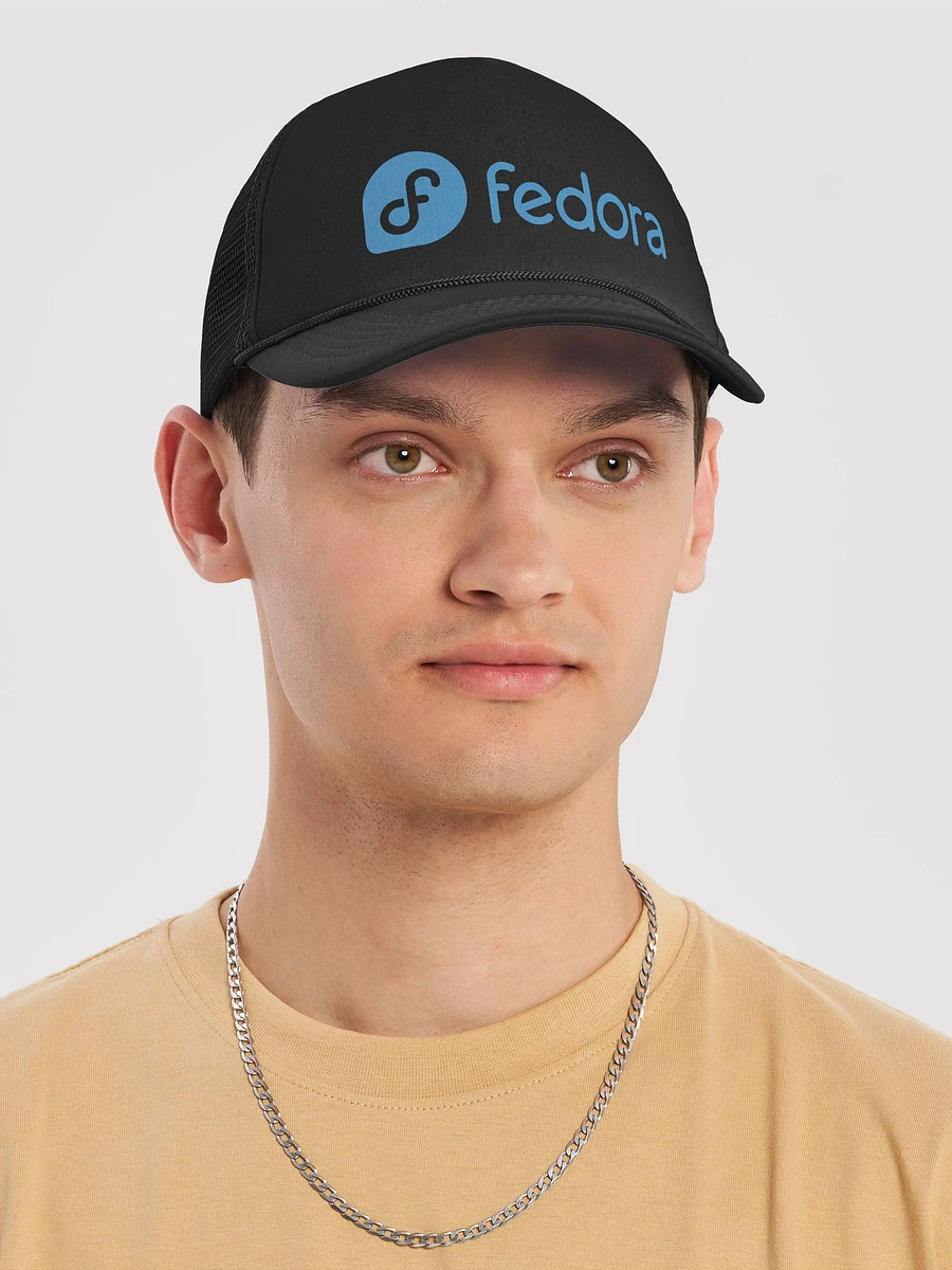 Valucap Foam Hat with Fedora Logo product image (6)