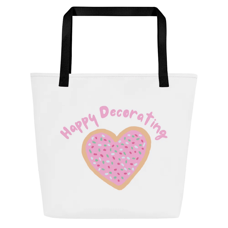 Happy Decorating Tote Bag product image (1)