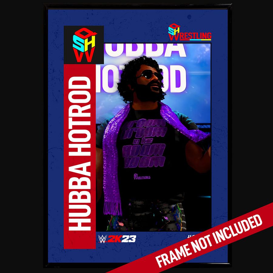 HUBBA HOTROD QSHW COMMEMORATIVE TRADING CARD - WWE2K23 product image (2)