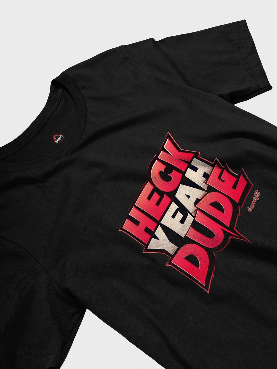 HECK YEAH DUDE Bella+Canvas t-shirt product image (15)