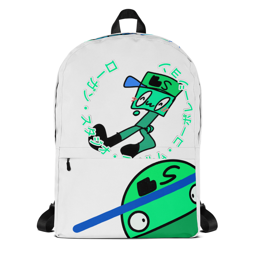 Logan Studios Cool Japanese Rounded Logo Backpack product image (1)