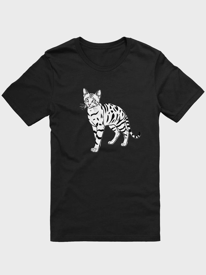 Bengal Cat Art Unisex T-Shirt product image (1)