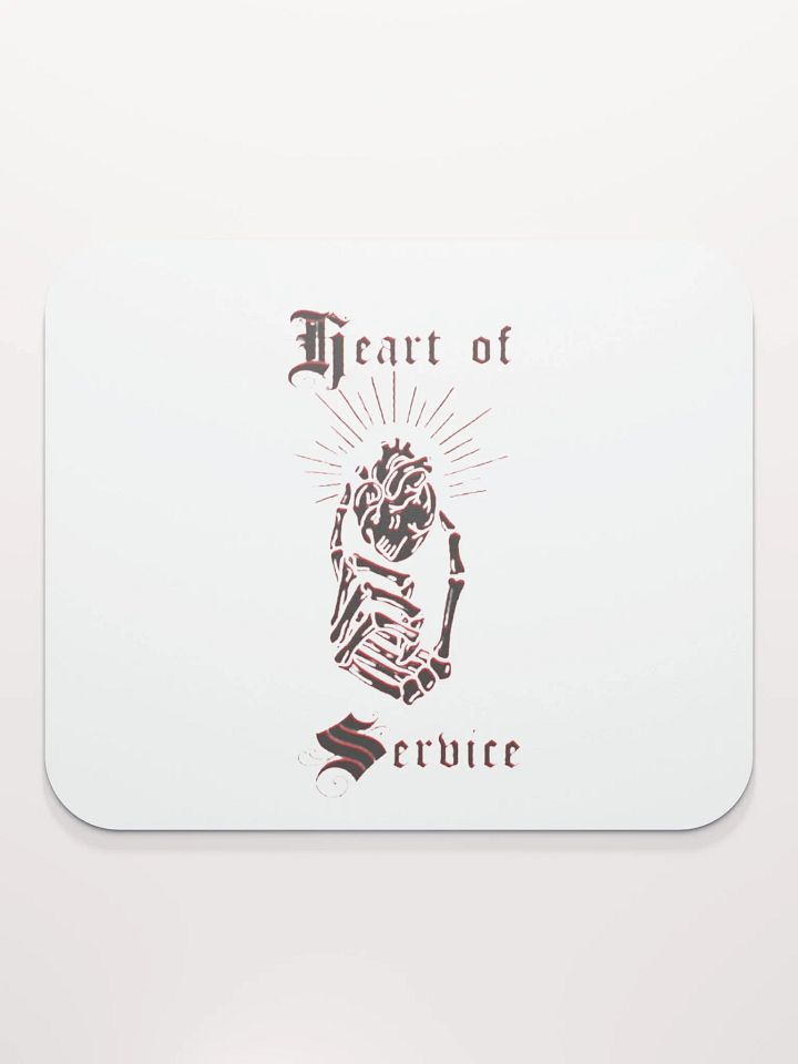 Heart of Service Mouse Pad product image (2)