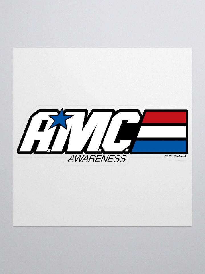 AMC Awareness American Hero Sticker product image (1)