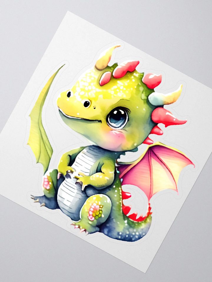 Colorful Dragon (3) - Sticker product image (4)
