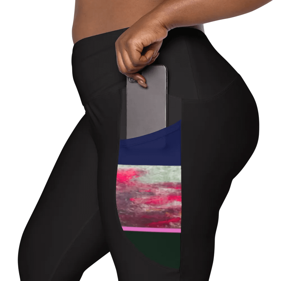 Impressionistic Flowers Leggings product image (3)