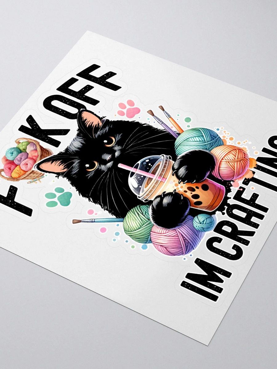 F-ck Off I'm Crafting Sticker product image (8)