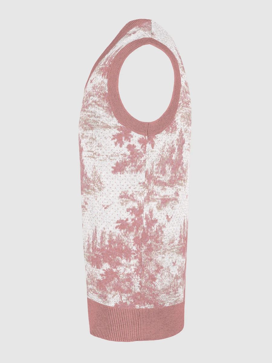 Nature's Embrace Knitted V-Neck Vest product image (6)