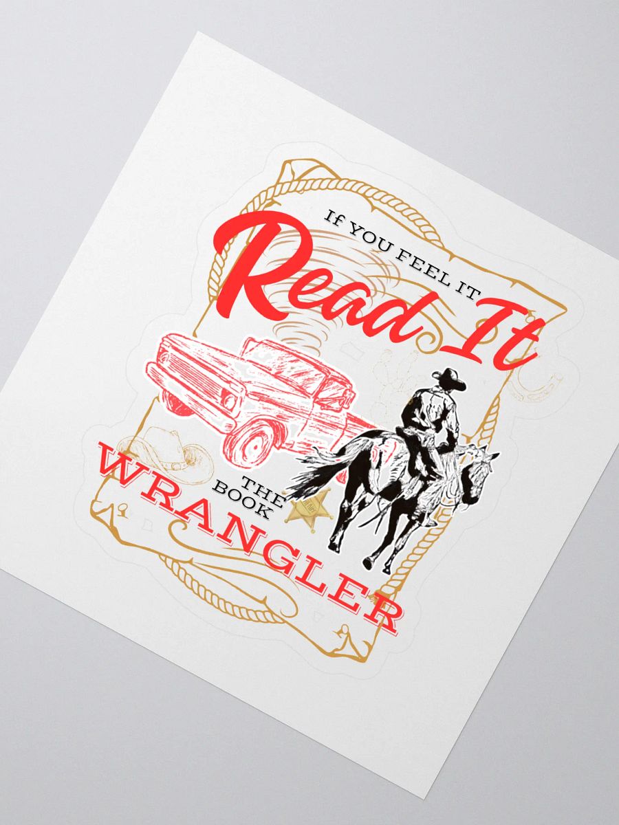Read It and Wrangler sticker product image (2)
