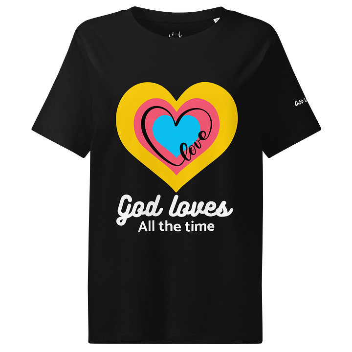 Heartfelt God's Love Layered T-Shirt product image (1)