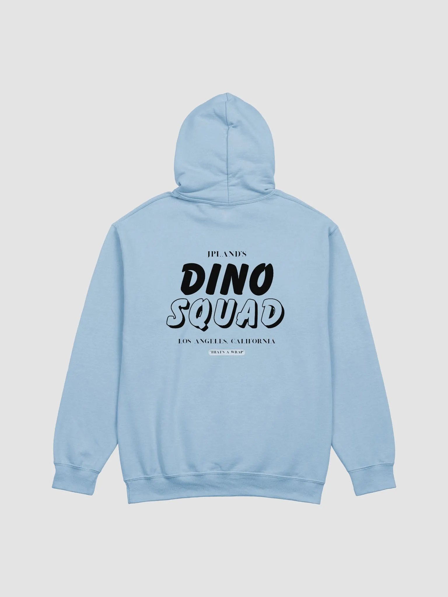 Dino Squad Hoodie - Light Blue Color product image (3)