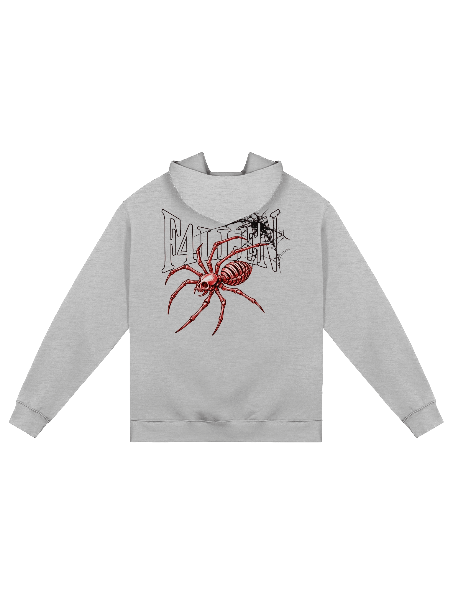 F4LLEN Spider Skeleton Hoodie [ White ] product image (1)