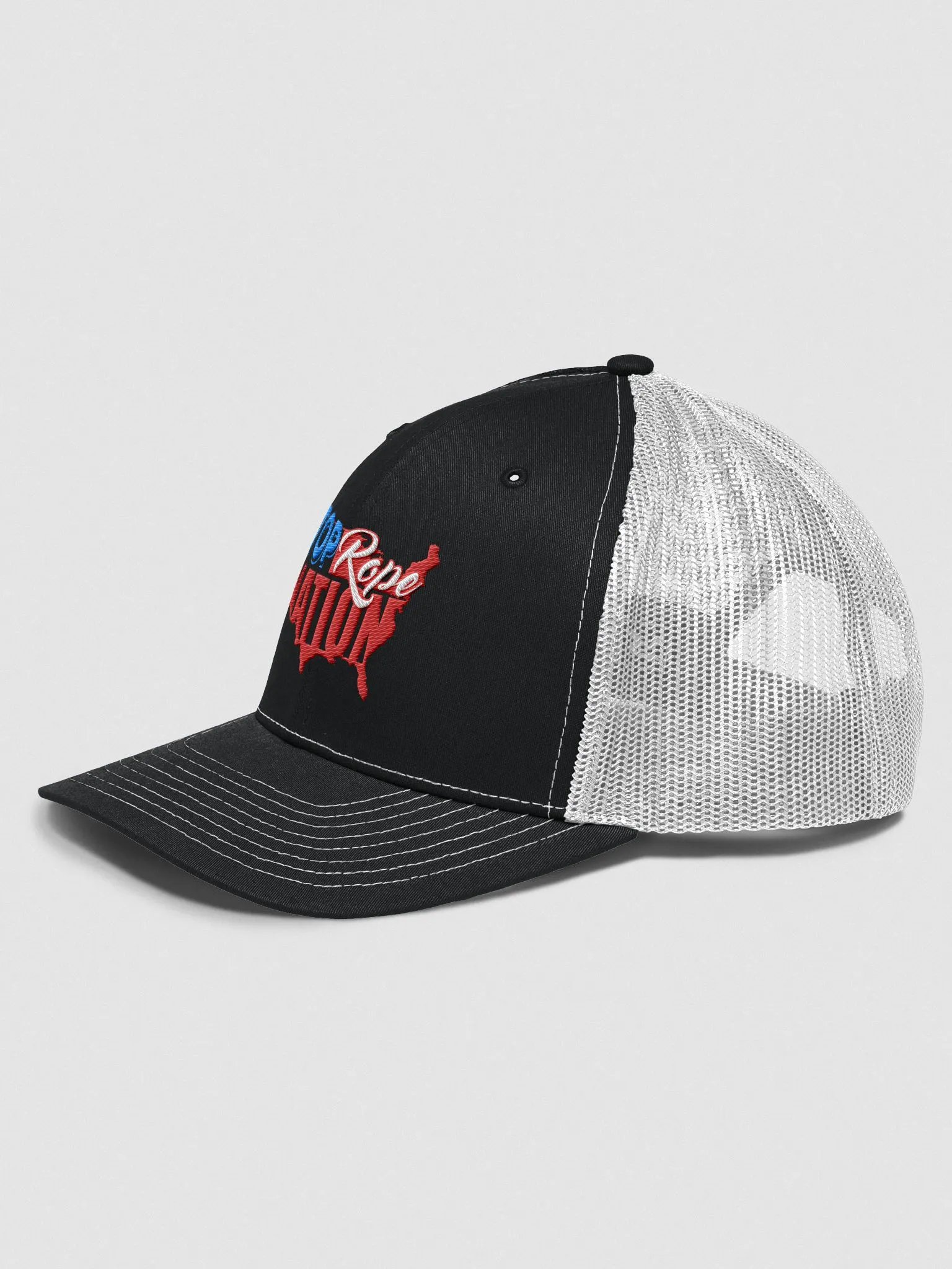 Top Rope Nation Black Trucker Hat product image (20)