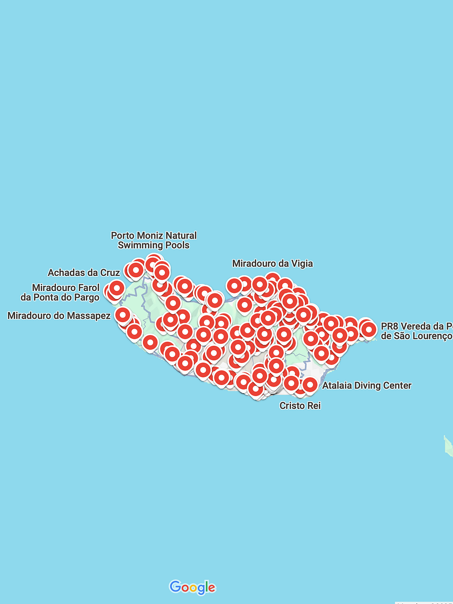 Madeira Travel Map - The Best Things To Do in Madeira product image (3)
