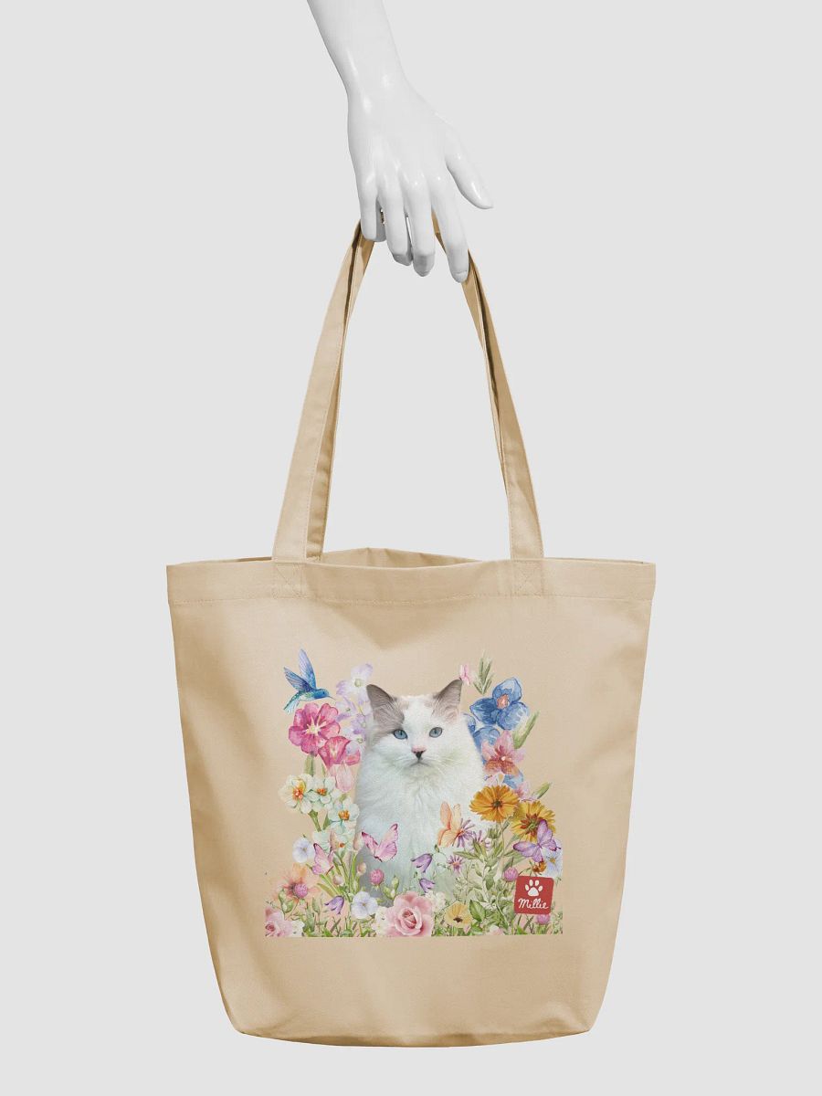 🌸 Limited Edition Spring Eco Tote – Featuring Millie the Cat! 🐾 product image (3)