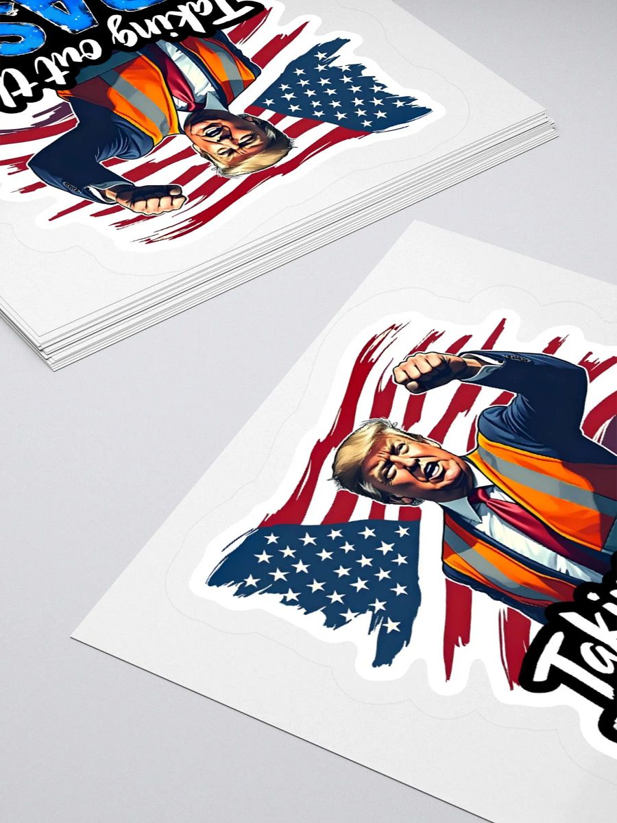 Sticker: Trump Trash Removal product image (7)