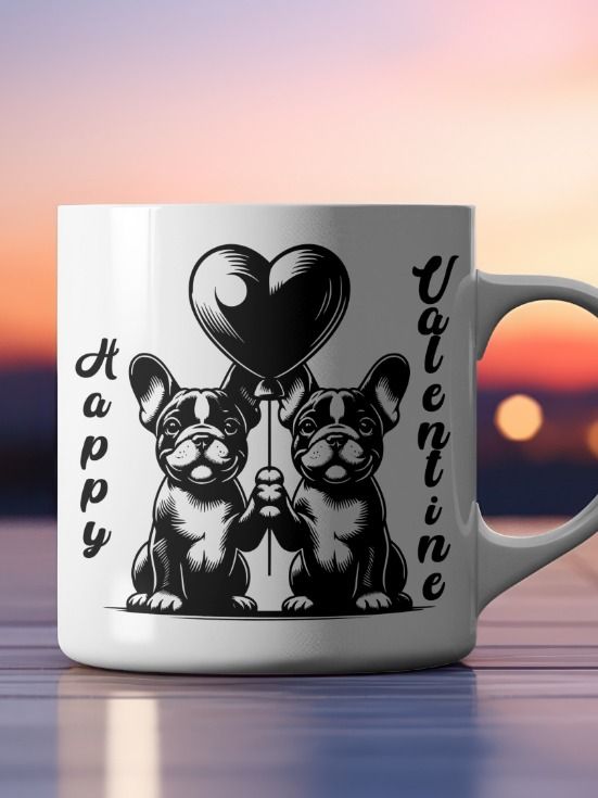 French Bulldog Valentine Mug product image (1)