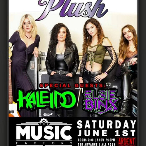 Just a few weeks away now 😈 Search for this show on Showclix for tickets! 🎟️ 

@plushrocks @kaleidoband @thebitesofficial  @m...