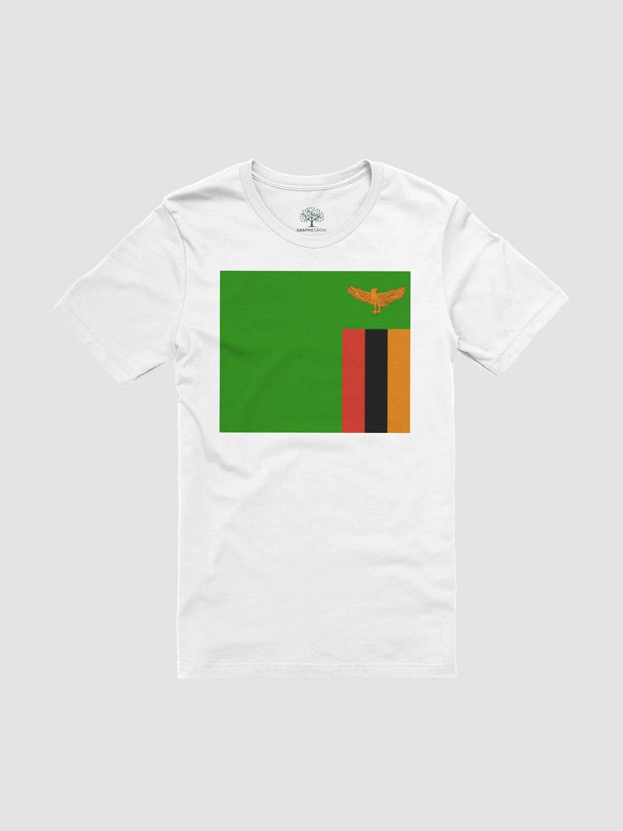 Exclusive Graphic Grove Supersoft Unisex Zambian Flag T-Shirt product image (3)