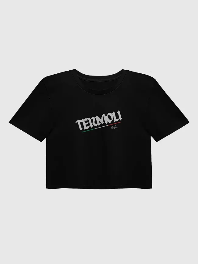 Italia City Names Women's Crop Top