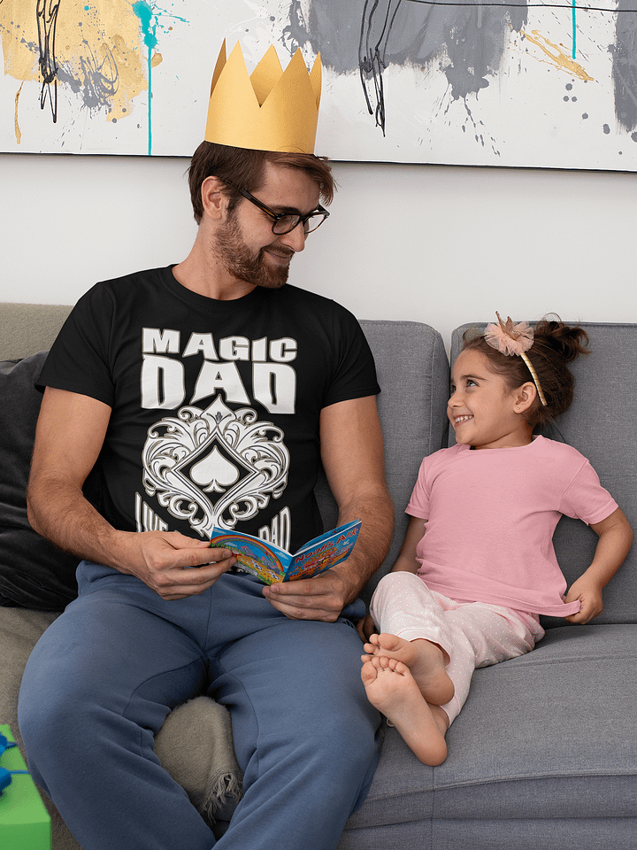 Magic Dad – Like a Normal Dad, But With Long Sleeves Tee product image (2)