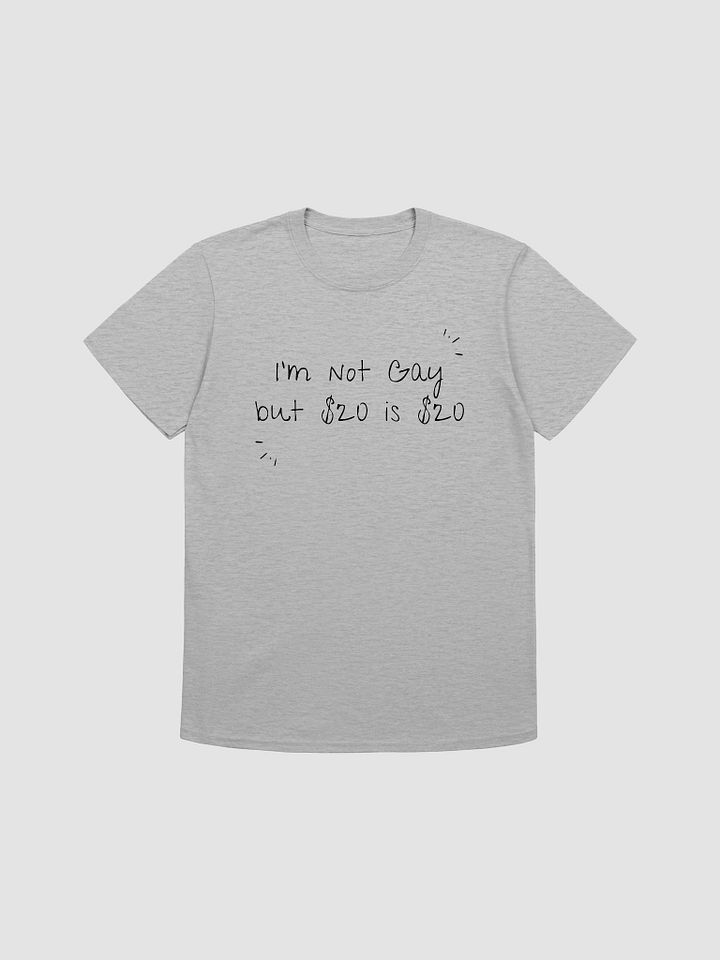 I'm Not Gay But $20 is $20 Unisex T-Shirt V13 product image (4)
