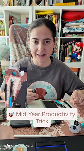 We’re already halfway through 2025—and I’m celebrating with one of my favorite tricks to stay *happily* productive. 

today’s...