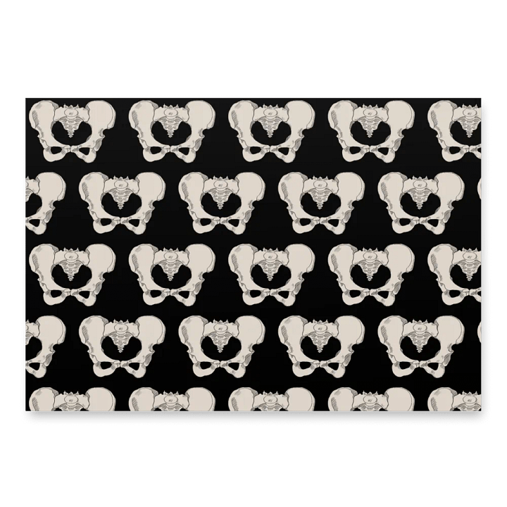 Bones wrapping paper product image (2)