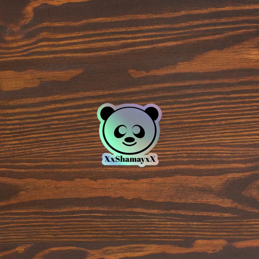XxShamayxX Panda Holographic Sticker Sheet product image (5)