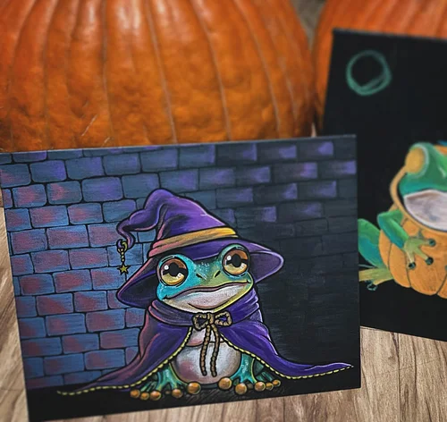 If you’re reading this I hope you’re having a hoppy Halloween season! 🎃🐸 preparing to carve some pumpkins and finish the cost...