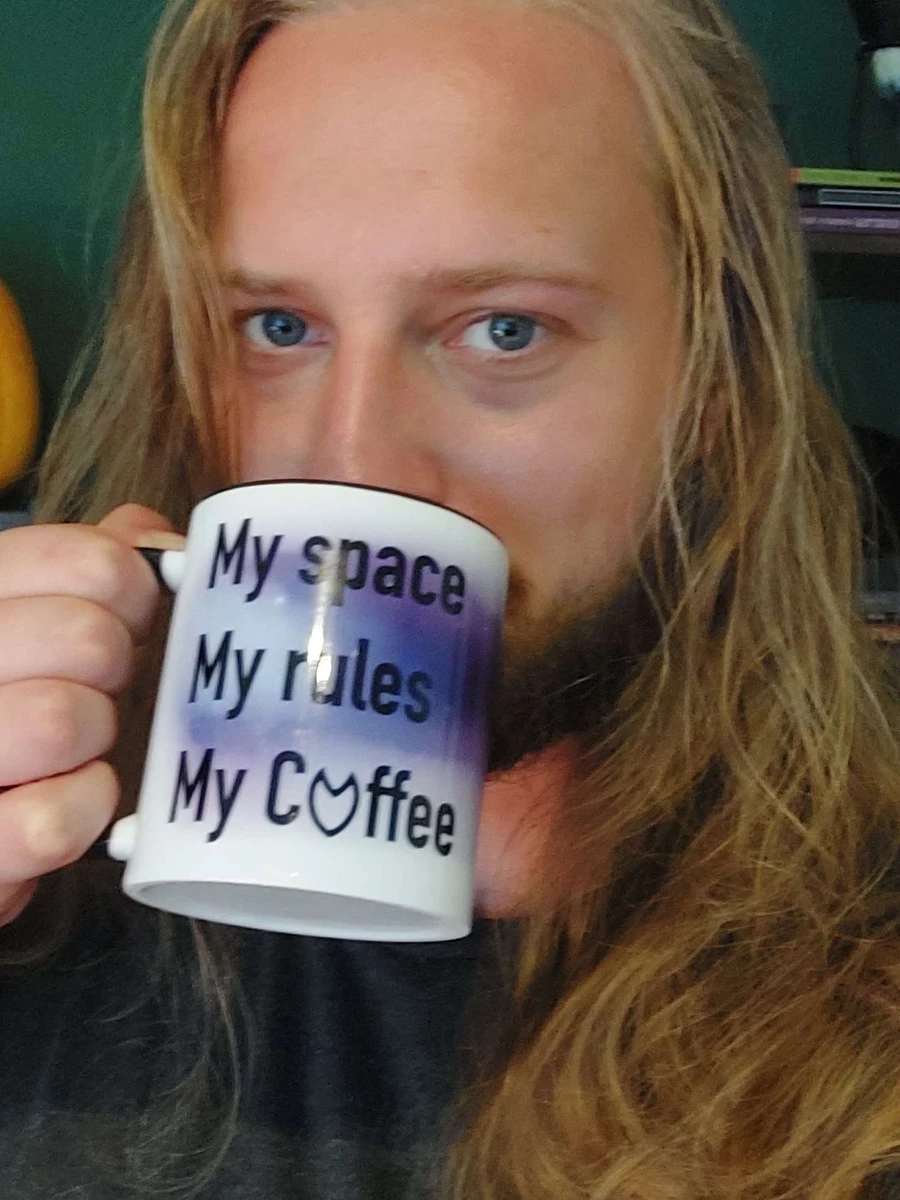 Mug ~ My space, My rules, My coffee product image (2)