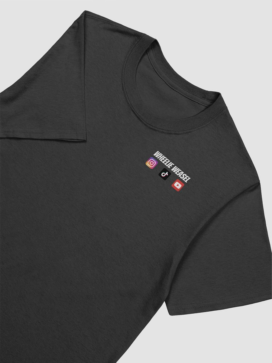 Rose Stencil Wheelie Weasel T-Shirt product image (3)