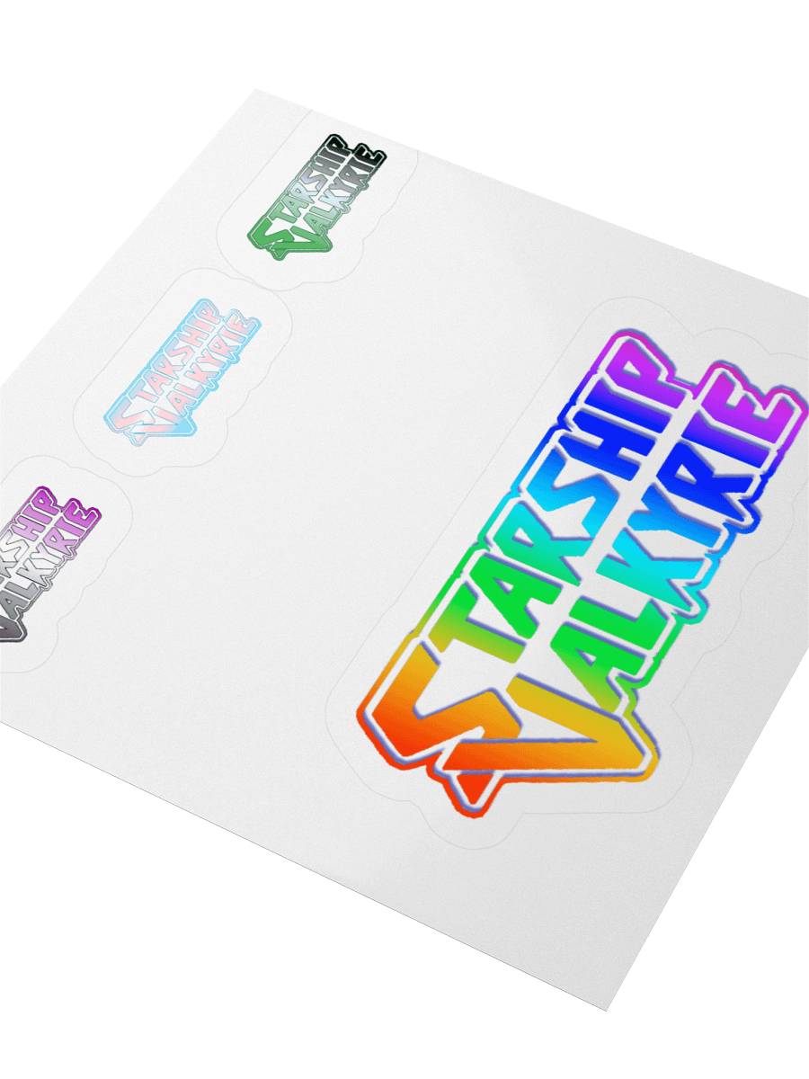 Starship Valkyrie Pride SSV Logos Sticker Set 1 product image (12)