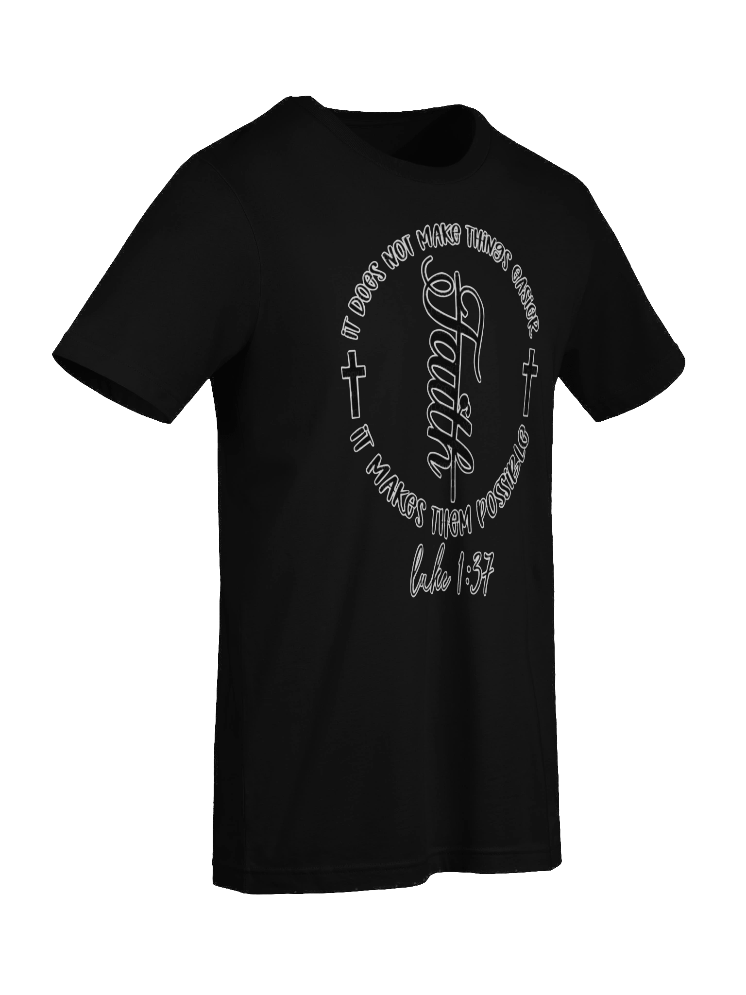 Faithful Circle Inspirational T-Shirt product image (82)