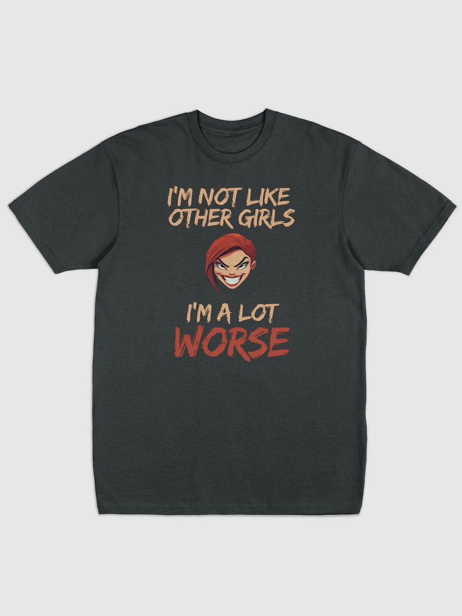 I'm a lot WORSE Cotton Tee product image (2)