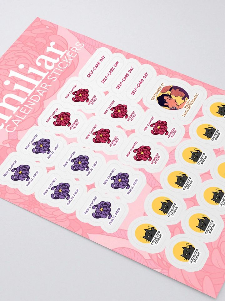 Familiar Calendar & Planner Sticker Sheet product image (2)