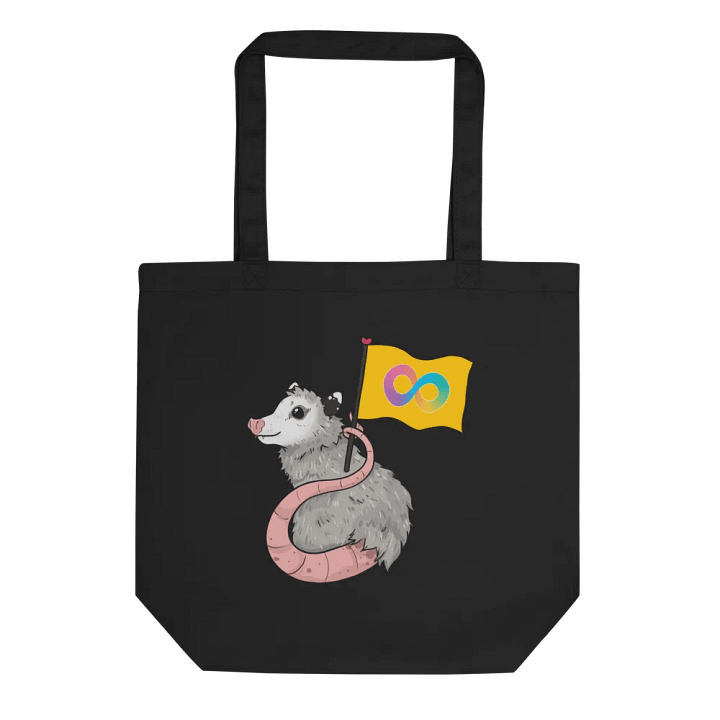 Autism Pride possum eco tote product image (1)