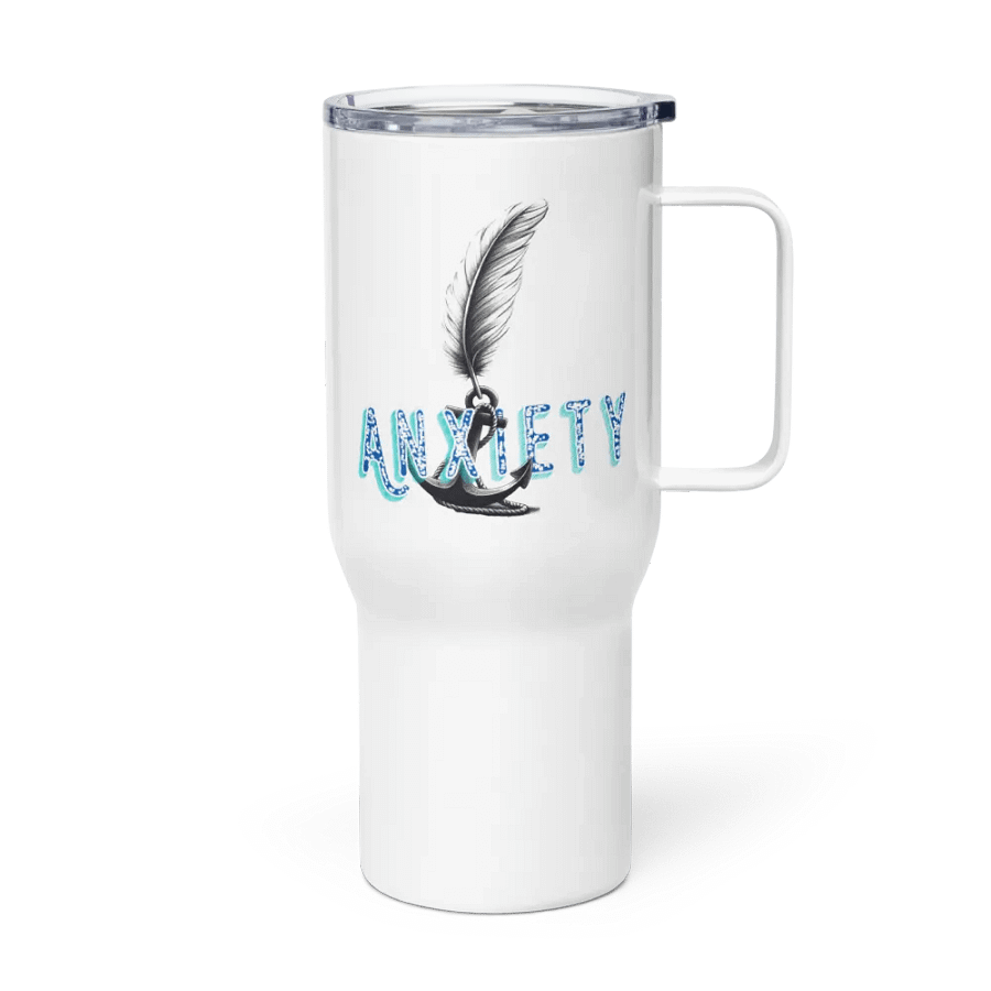 Anxiety Travel Mug with a Handle product image (4)